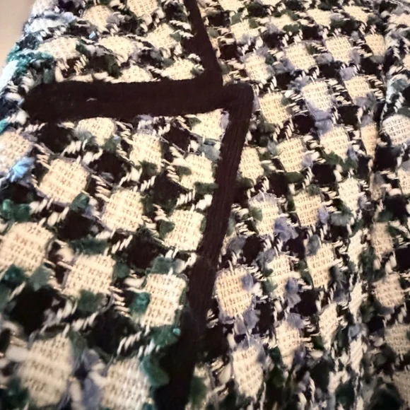 VERONICA BEARD Gorgeous Tweed Dickey Jacket Blazer Sz 6 $698 NEW!! - Picture 7 of 10